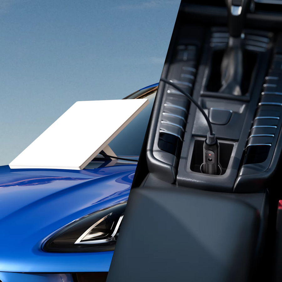 Starlink Mini Kabeladapter DC-Stromkabel für Zigarettenanzünder 12V-24V, Schwarz, Länge: 3 m - Bild 4