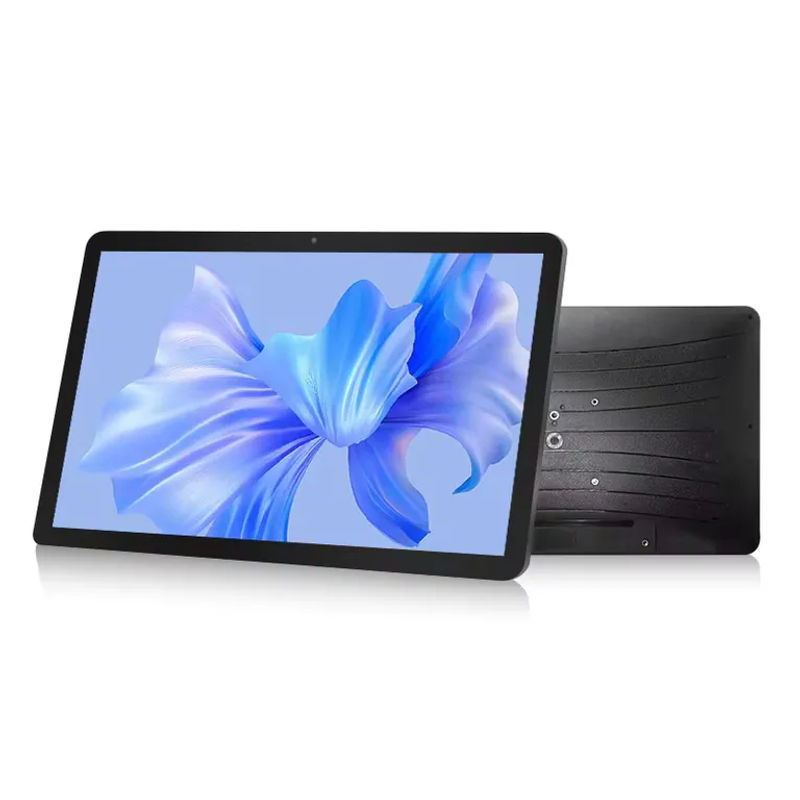Wandmontiertes 10,1 Zoll Android 14 Kommerzielles Tablet mit kapazitivem Touchscreen und Ethernet/LAN in Schwarz - Bild 3
