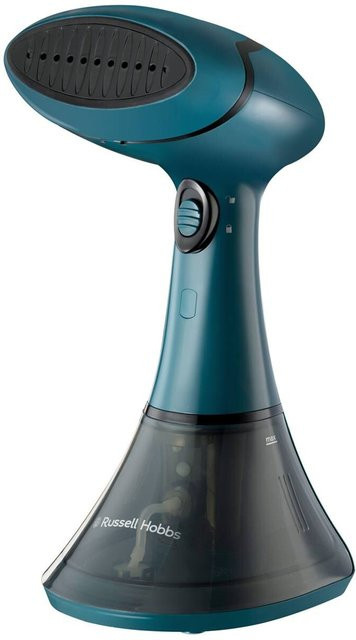 Russell Hobbs Dampfbürste 27220-56 in Türkis Schwarz mit Bürstenaufsatz und Abschaltautomatik B/H/T: 14 x 27 x 12 cm - Bild 1