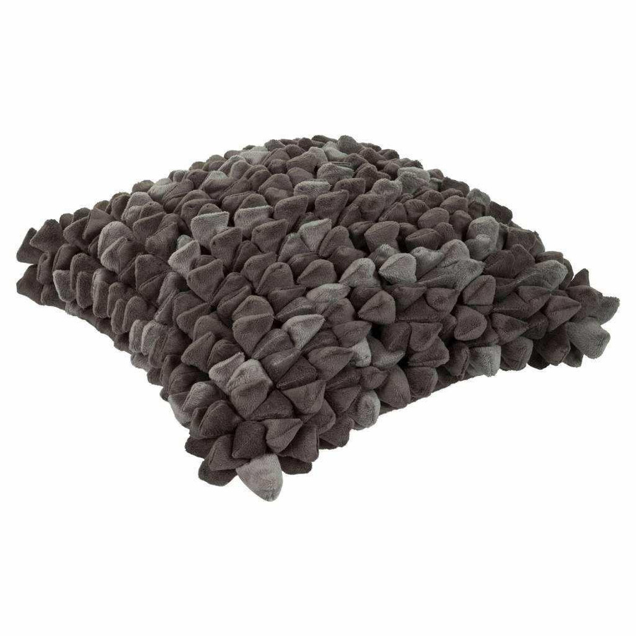 Haans Lifestyle Kissen Pebble Smoke in Graubraun B/B/H: 45 x 45 x 45 cm - Bild 1