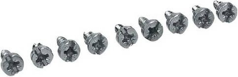 Hager UZ06Z1 Blechschrauben verzinkt silber, Durchmesser: 4,20 mm, Länge: 9,50 mm, 1000 Stück - Bild 1
