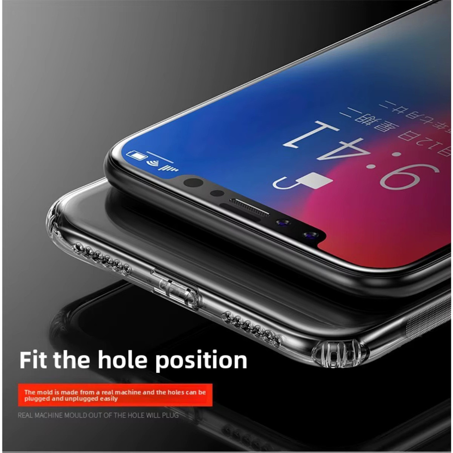 Ultradünne transparente Silikon-Handyhülle von szHAIyu für iPhone Modelle - Bild 3