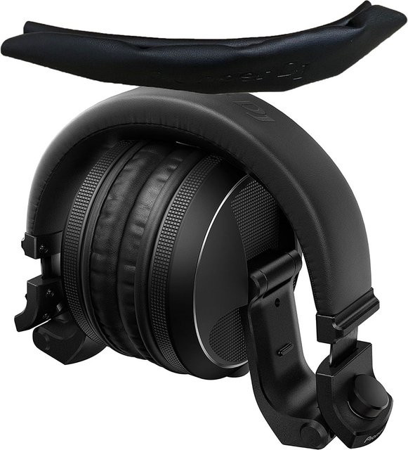 Pioneer Ersatz-Set aus PU-Haut und Ohrpolstern für professionelle DJ-Kopfhörer HDJ-X5 und HDJ-X5BT in Schwarz - Bild 1