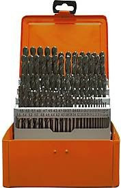 Projahn Bohrerkassette ECO HSS-R 91-teilig in Orange mit Ø 1–10 mm und 0,1 mm Schritten - Bild 1