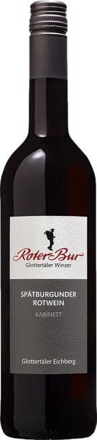 Roter Bur Spätburgunder Rotwein, Pinot Noir, Baden, 2023, lieblich, 12,0 %, 0,75 l - Bild 1