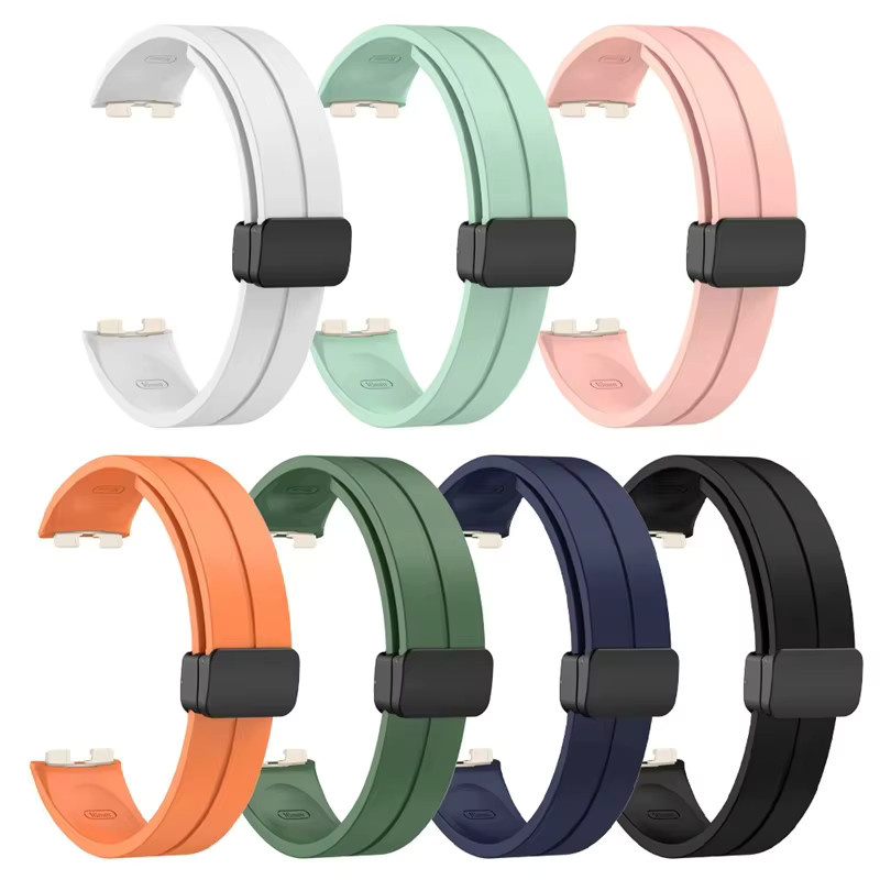 jansin Uhrenarmband Silikon, Magnetisch, Unisex - Bild 2