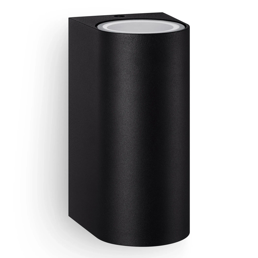 Philips Nightingale LED-Außenwandleuchte Up/Down in Schwarz aus Aluminium mit GU10 Fassung - Bild 2