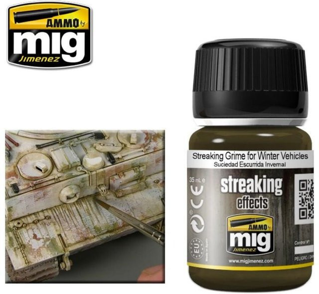 AMMO by MIG Jimenez Streaking Grime for Winter Vehicles - Bild 1