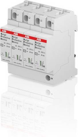 ABB 2CTB803873R5600 OVR T2 4L 40-275 P QS Einbau-Modul in Weiß - Bild 1
