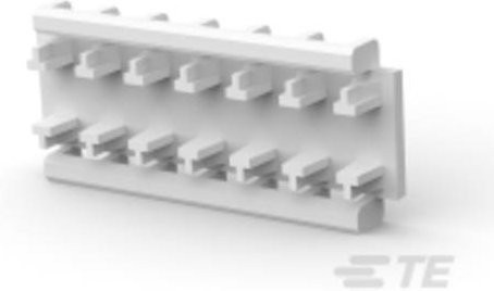 TE Connectivity MTA-156 Centerline Connector 643071-7 in Weiß - Bild 1