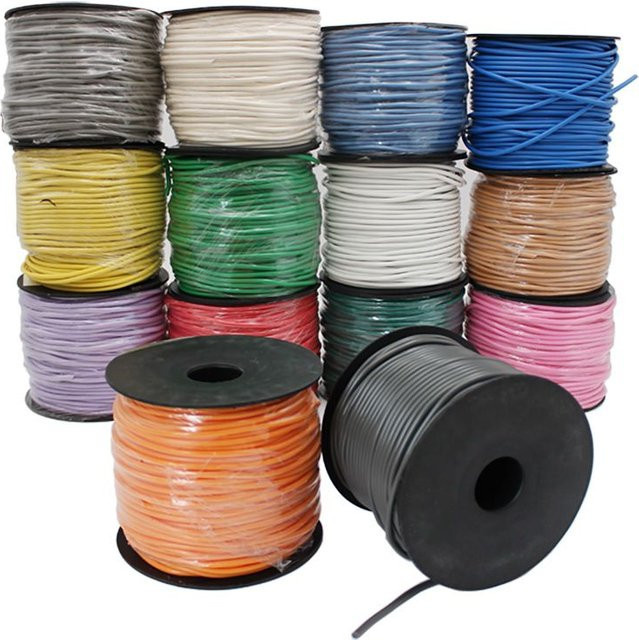 PVC-Bodenschweißdraht aus Kunststoff, 100 Meter, Weiß - Bild 1