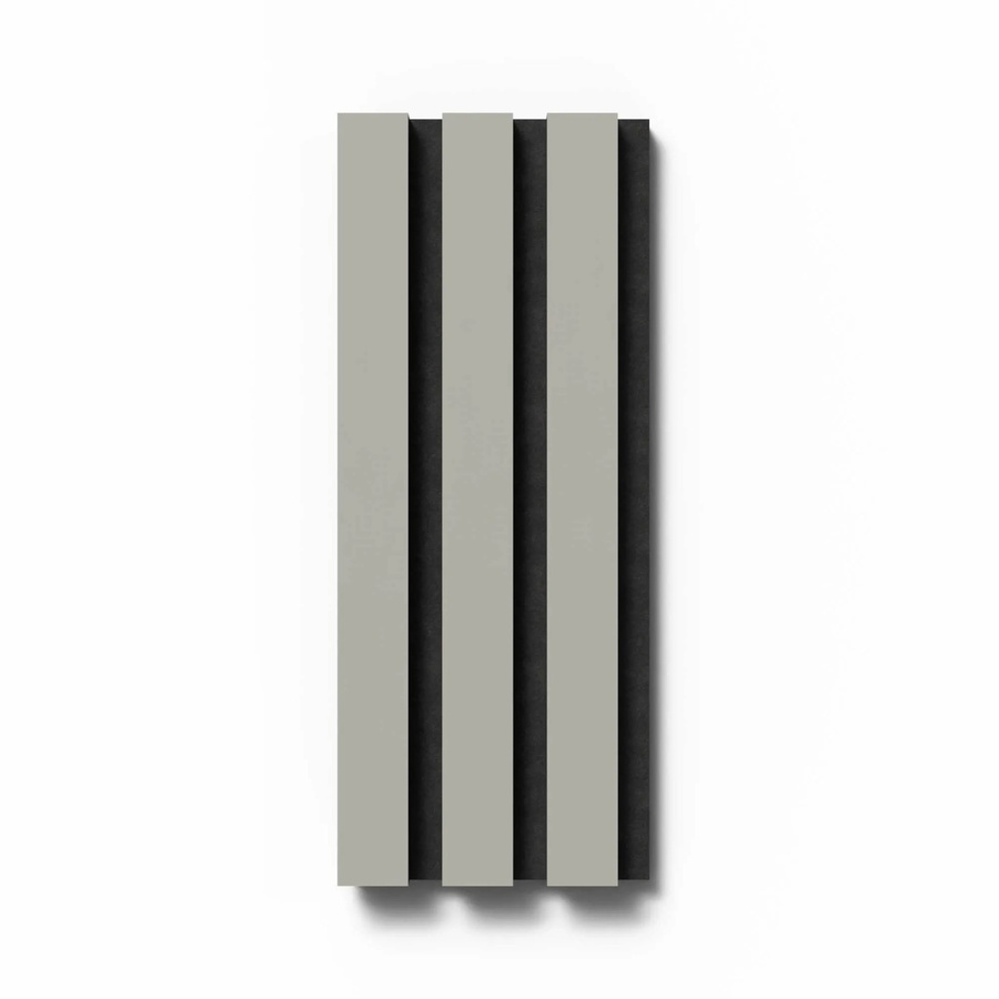 Denpanels Akustikpaneel Muster Linoleum Vapour in Schwarz mit Streifenoptik im skandinavischen Stil, B: 29,5 cm, H: 15 cm - Bild 2