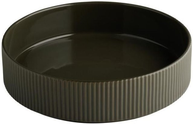 APS Pasta-Schalen THE GRID aus Porzellan, Braun, 3er Pack, Durchmesser: 23 cm, Höhe: 6 cm - Bild 1