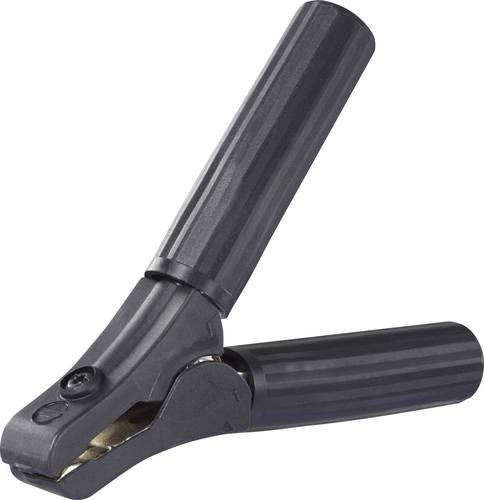 TRU Components Ladezange Schwarz mit Messinganschlüssen max. 600 A/30 V/DC Schraubanschluss - Bild 1