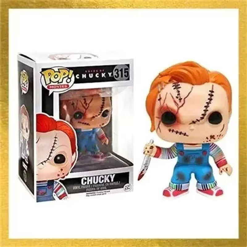 Funko POP Movies Sammelfiguren Ghostface 51 und Chucky Bride of Chucky 315 aus Kunststoff in Mehrfarbig - Bild 1