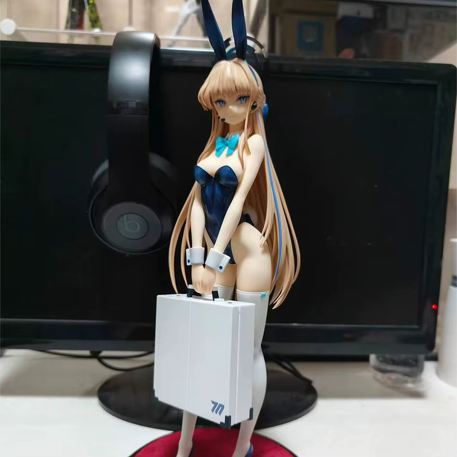 Bandai Blue Archive Asuma Toki Anime Figur Bunny Girl Modell Statue Multicolor - Bild 2