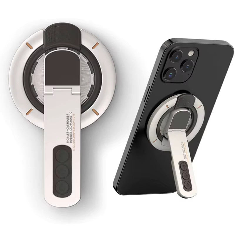 VIKEFON Magnetischer Fingerringhalter mit 360 Grad Rotation und doppelseitiger Magnetfunktion für MagSafe iPhone 17 16 15 14 13 12 Pro Max - Bild 6