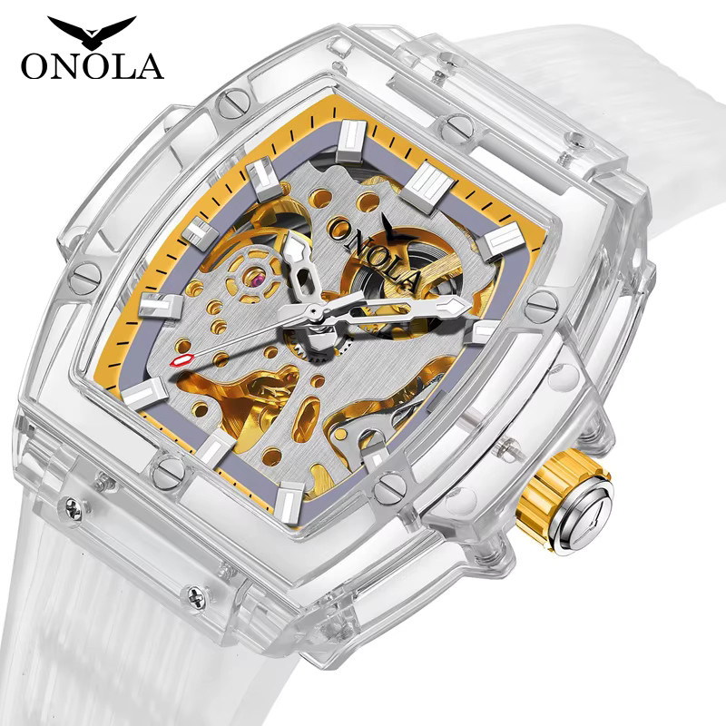 Onola Armbanduhr, Kunststoff, Automatik, Herren, wasserdicht - Bild 2