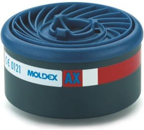 Moldex EasyLock Gasfilter AX für organische Gase, passend für die Serien 7000 und 9000, 8 Stück pro Einheit - Bild 1