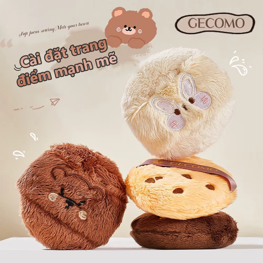 GECOMO Puderquaste, beflockt, Plüsch - Bild 2