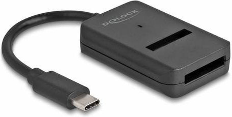 Delock Schnittstellenadapter M.2 zu USB-C 3.2 Gen 2 für PCIe NVMe und SATA SSD, Schwarz (64198) - Bild 2