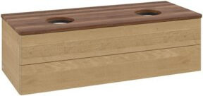 V&B Waschtischunterschrank Antao mit Beleuchtung, Farbe Honey Oak, B/T/H: 120 x 50 x 50 cm - Bild 1