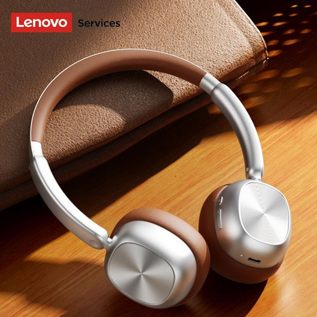 Lenovo LE600 Kabellose Over-Ear Bluetooth Kopfhörer mit Aktiver Geräuschunterdrückung ANC in Schwarz - Bild 1