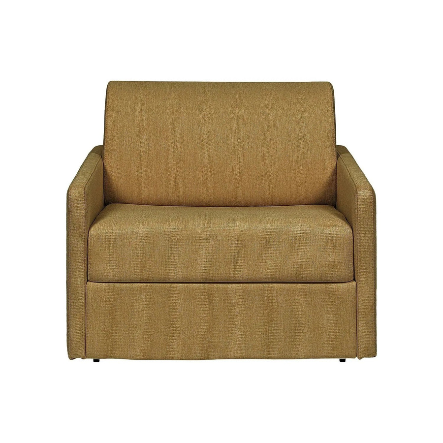 Vente-unique Schlafsessel Calife in Gelb aus Stoff, Breite: 104 cm - Bild 2