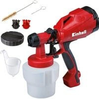Einhell Farbsprühpistole TC-SY 500 P in Rot und Schwarz mit 500W Leistung und 550 ml/min Fördermenge - Bild 1