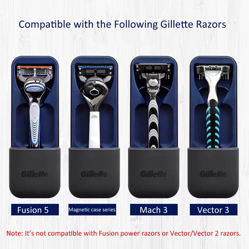 Gillette Magnetic Travel Case Rasierer-Aufbewahrungsbox für Fusion-Serie - Bild 4