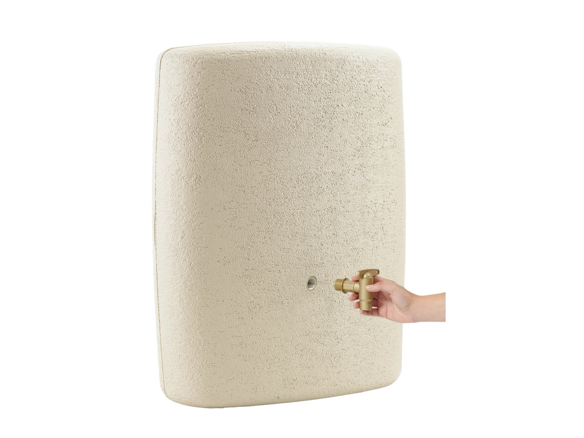 4rain Regenwasser-Wandtank Terra 275 Liter, Sandbeige - Bild 3