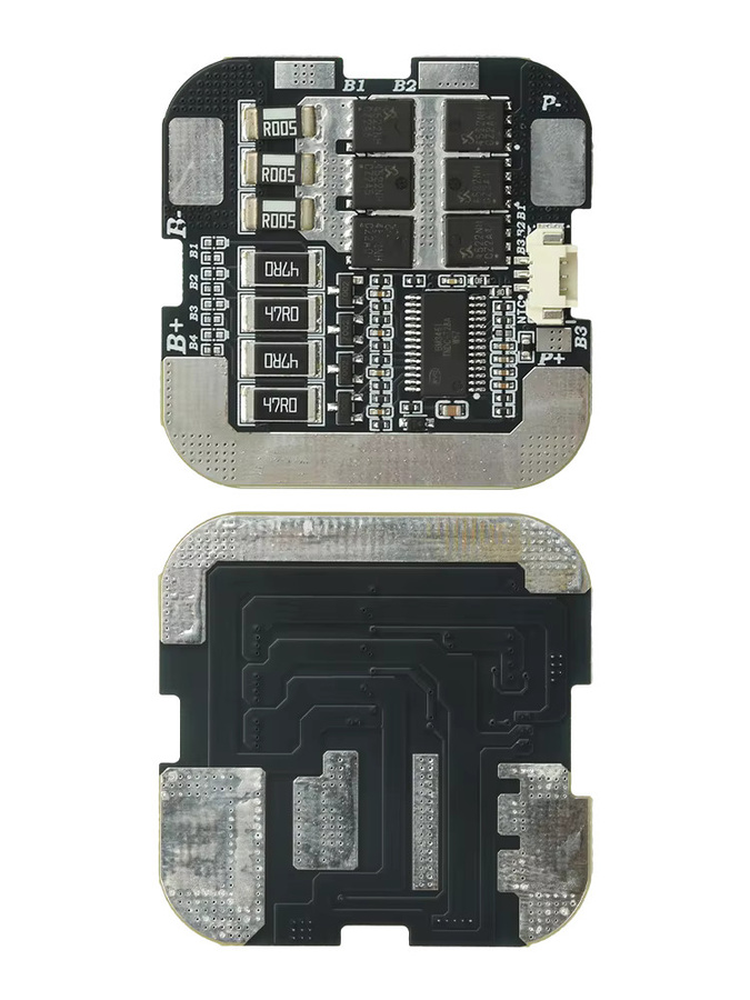 diymore 4S 60A 21700 BMS Lithium-Batterie-Schutzplatine mit Ausgleich für 3,7 V Serie, Schwarz - Bild 4