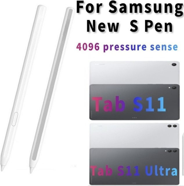 Samsung S Pen Touch-Stylus für Galaxy Tab S11 Ultra SM-X730 X736B/N und SM-X930 X936B/N in Weiß - Bild 1