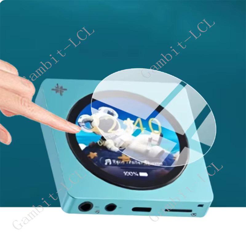 Fiio Snowsky Disc Protector Displayschutzfolie aus gehärtetem Glas, transparent, 2/4 Stück - Bild 2