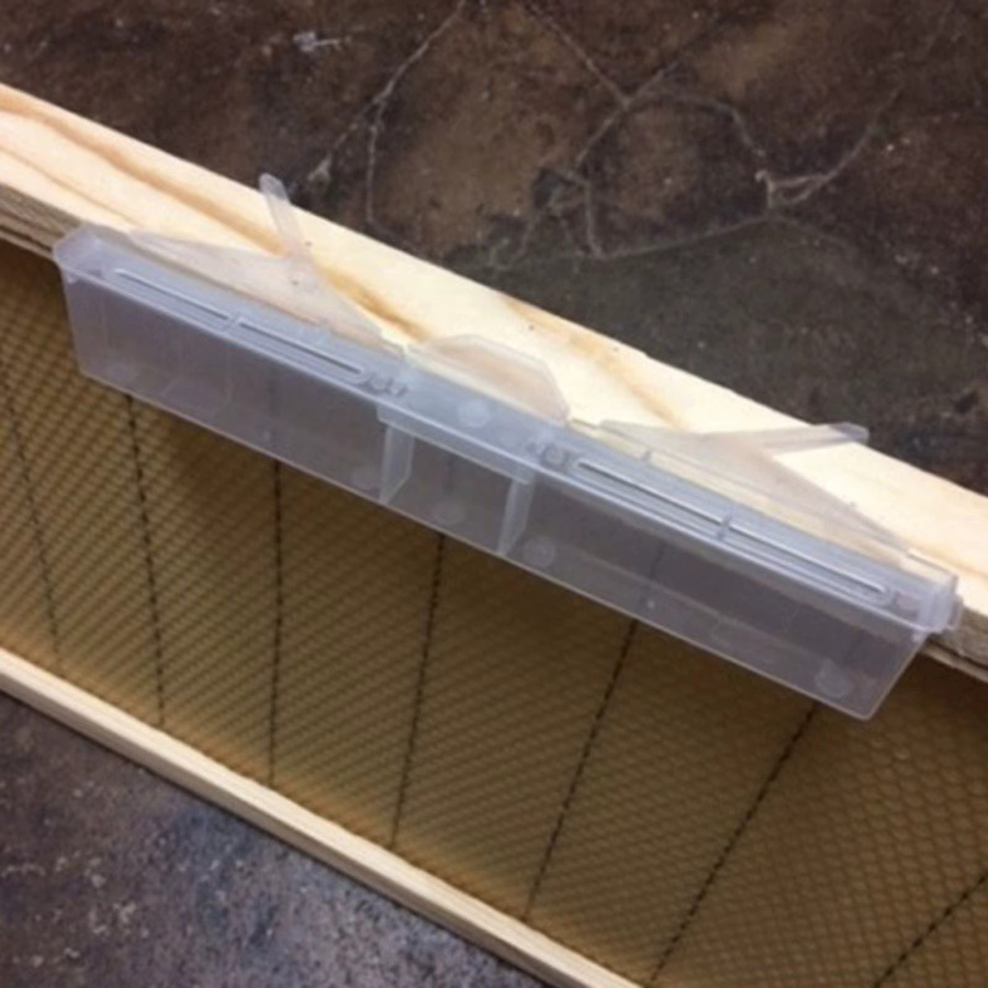5er Set Adhere To Fly Bienenstock-Käferfalle aus transparentem Kunststoff für die Imkerei - Bild 4