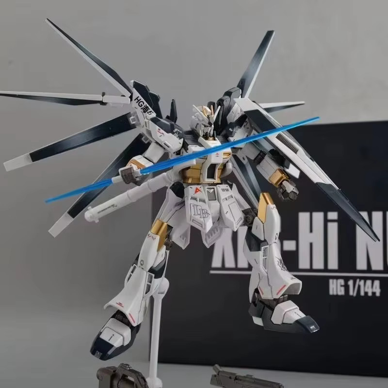 TAKARA TOMY HG 1/144 Hi Nu RX 93 V2 GPB Farbschema, Bausatz-Modell, Actionfigur - Bild 4