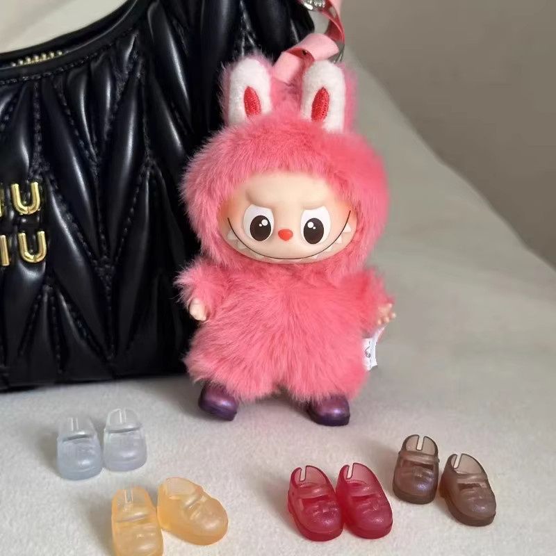 Mofari The Monsters Mini Labubu Puppenschuhe, Zubehör, Lila - Bild 2