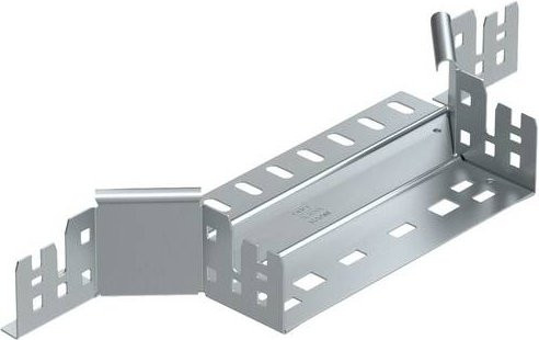 OBO Bettermann Anbau-Abzweigstück aus Metall in Silber - Bild 1