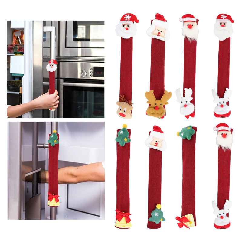 Kesoto Weihnachts Kühlschrank Abdeckung mit niedlichem Design für deine Küchendekoration - Bild 2