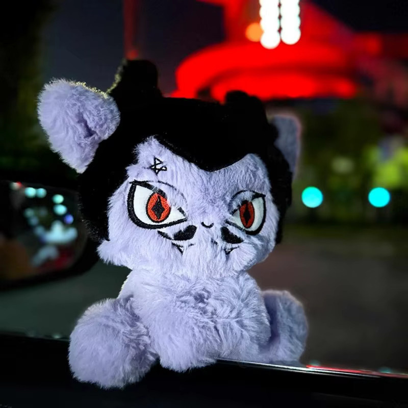 Bandai Alice Dark Gothic Subculture Sensenmann Teufel, Plüschpuppe, Blau, Lila - Bild 1