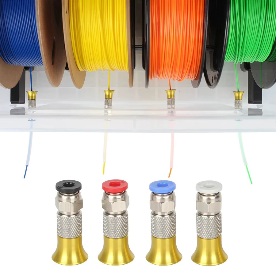 LIXIU 3D-Drucker Filament-Trocknerbox mit Pneumatikanschluss und PTFE-Schlauch für PLA und ABS Filamente - Bild 3