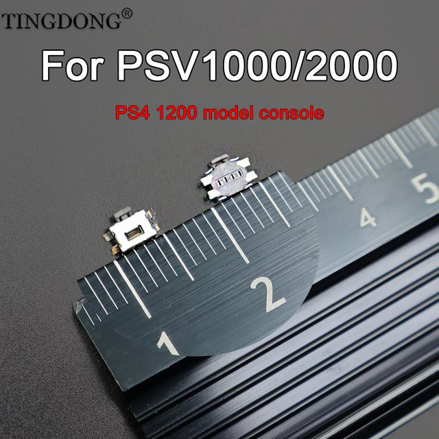 TingDong Ersatz-Lautstärkeregler mit Plus-Minus-Tasten für PSV 1000/2000 und Ein-/Aus-Schalter für PS4 1200 - Bild 1