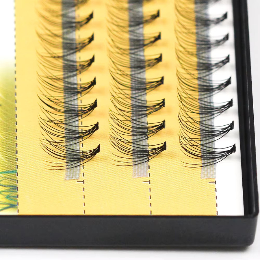 zhonghuirong Wimpernbündel, 60 Stück, natürliche Wimpernverlängerung - Bild 2