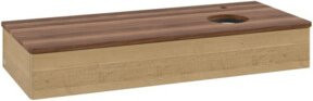 V&B Waschtischunterschrank Antao mit Beleuchtung, Farbe Eiche Honig, B/T/H: 120 x 50 x 19 cm - Bild 1