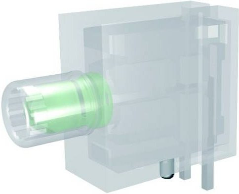 Signal Construct LED-Baustein Grün B: 5 mm, T: 15 mm, H: 14 mm - Bild 1