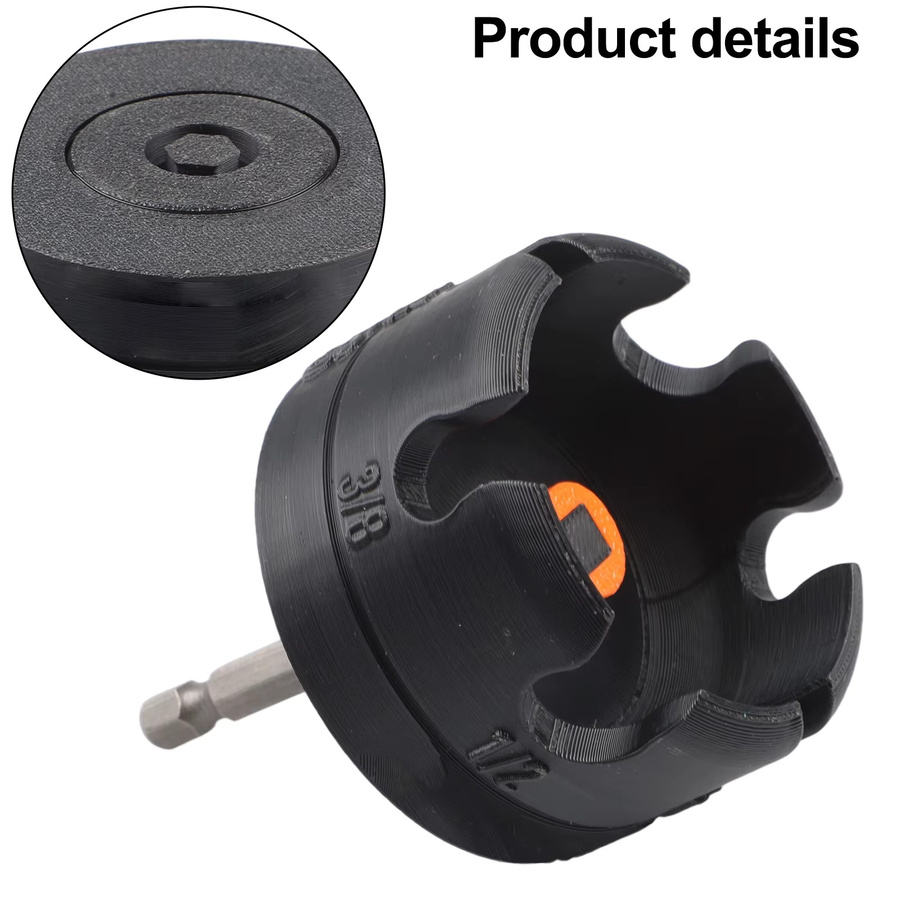 VIBRATITE Entfernungsbolzen-Extraktionswerkzeug Set für 1/4 Zoll, 3/8 Zoll und 1/2 Zoll mit Bohraufsatz zur Mutter- und Bolzenextraktion - Bild 5