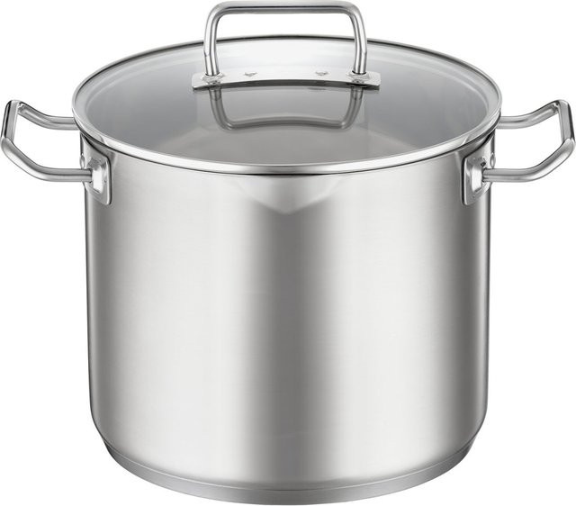 RÖSLE EXPERTISO Gemüsetopf aus Edelstahl mit Deckel, Silber, Durchmesser: 24 cm, Höhe: 26 cm - Bild 1