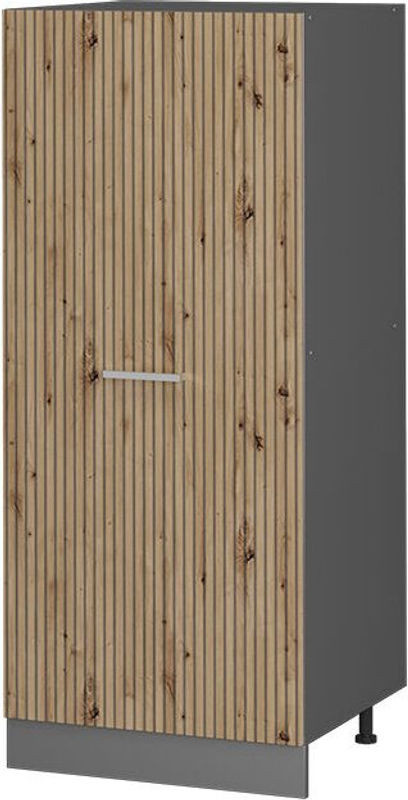 Vicco Hochschrank R-Line Modern in Eiche Natur, Breite: 60 cm - Bild 1
