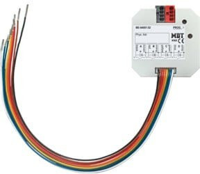 MDT Tasterschnittstelle 4-fach Unterputz potentialfrei in Weiß BE-04001.02 - Bild 1