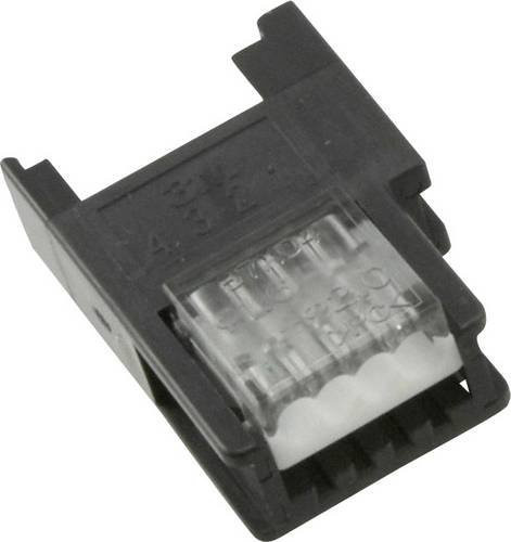 3M Schwachstromverbinder flexibel und starr 0,33-0,52mm² 4-polig in Grau und Schwarz - Bild 1